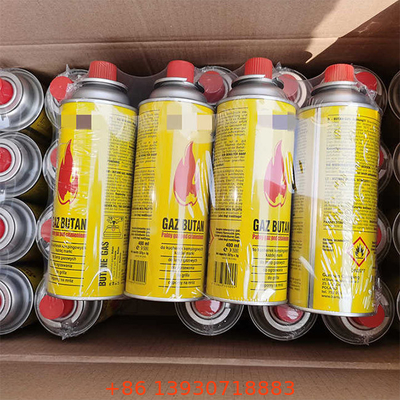 220g และ 227g กระป๋องก๊าซบุเทน 1 X เนื้อหาของแพ็คเกจสําหรับก๊าซบุเทนและก๊าซโปรแปน
