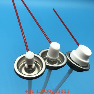 มหาวิทยาลัย 1 นิ้ว Carburetor Cleaner Spray Valve กับตัวดําเนินการและสับสําหรับกระป๋องระบายอากาศ