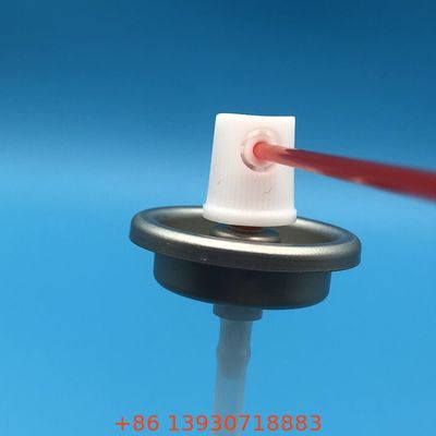 คาร์บิวเรเตอร์ Cleaner Aerosol Valve ออกแบบสําหรับเครื่องทําความสะอาดกระเป๋าสะอาด