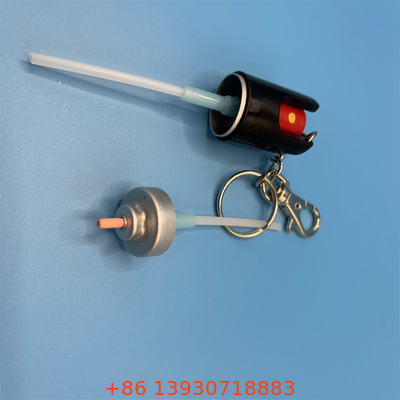 การป้องกันส่วนตัว พริก Aerosol Spray Valve 20mm ด้วยตัวขับเคลื่อน - การแก้ไขความปลอดภัยที่เพิ่มเติมสําหรับการป้องกันตนเอง