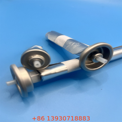 กระเป๋าทรงกระบอกบนวาล์ว Aerosol Silver Spray สะอาดต่อสิ่งแวดล้อม ไม่มีการรั่ว
