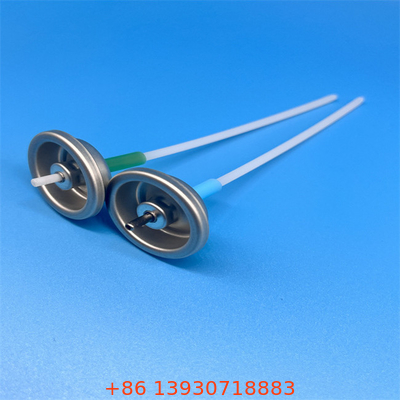 ตัวอย่างฟรี วัดปุ่ม Aerosol Valve 50-200mcl หมอกสเปรย์บรรจุสําหรับผลิตภัณฑ์ทั้งหมด