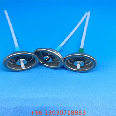 อลูมิเนียมวัดวาล์วหมอกสเปรย์ Button Actuator การใช้งานครั้งเดียว