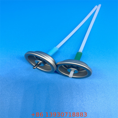 อลูมิเนียมวัดวาล์วหมอกสเปรย์ Button Actuator การใช้งานครั้งเดียว