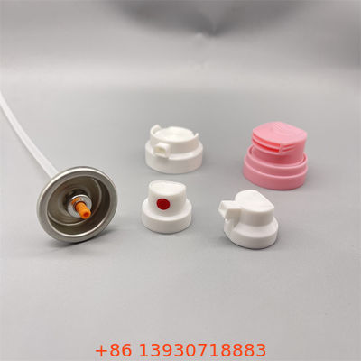 วาล์วและแอคทูเอเตอร์สำหรับโฟมโกนหนวดแบบสเปรย์สำหรับครีมโกนหนวดสำหรับผู้ชายและผู้หญิง