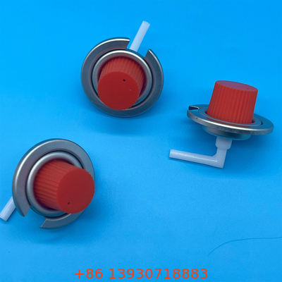 วาล์วภาชนะแก๊สพรีเมียมสําหรับกระป๋อง LPG ความจุสูง รายละเอียดการไหลผ่าน