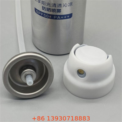 วาล์วเอเอโรโซลครีมกันแดดสําหรับการใช้ในสเปรย์เครื่องสําอาง