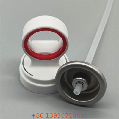 วาล์วสเปรย์กันแดดพร้อมแอคทูเอเตอร์สำหรับขวดสเปรย์บำรุงผิว - หัวฉีดละอองละเอียดสำหรับบรรจุภัณฑ์เครื่องสำอางและการป้องกันรังสียูวี