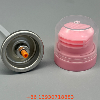 วาล์วฟองการโกนที่เหมาะสมทั่วไปสําหรับกระป๋องแอโรโซลหลายแบรนด์ที่มีการควบคุมการไหลที่ปรับได้
