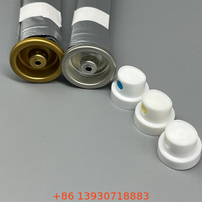 กระเป๋าหญิงพรีเมี่ยมบนวาล์วสําหรับการดูแลส่วนบุคคล Aerosols ด้วยการปิดระบายความเข้มข้นและการควบคุมการฉีดที่คง