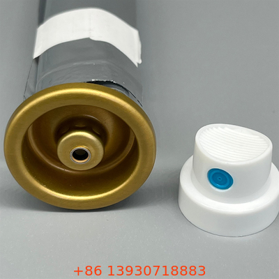 กระเป๋าหญิงพรีเมี่ยมบนวาล์วสําหรับการดูแลส่วนบุคคล Aerosols ด้วยการปิดระบายความเข้มข้นและการควบคุมการฉีดที่คง