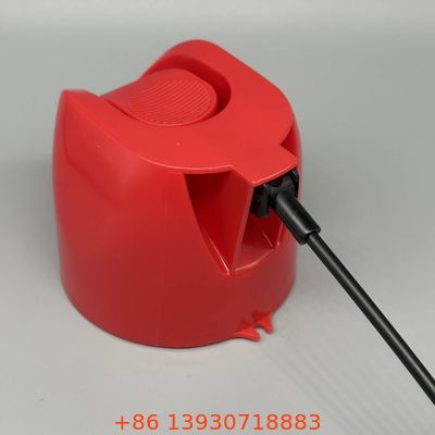 ฝาครอบสเปรย์ขนาด 65 มม. พร้อมท่อฉีดพ่นแบบขยาย เคมีภัณฑ์เป้าหมายสำหรับวาล์วสเปรย์ละอองลอยยาฆ่าแมลง