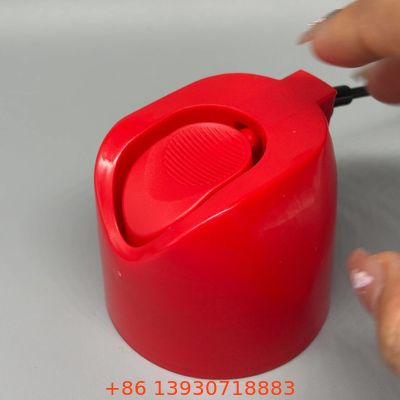 ฝาครอบสเปรย์ขนาด 65 มม. พร้อมท่อฉีดพ่นแบบขยาย เคมีภัณฑ์เป้าหมายสำหรับวาล์วสเปรย์ละอองลอยยาฆ่าแมลง