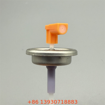 วาล์วละอองลอยแบบมีมิเตอร์ที่ลงทะเบียน NSF H1 สำหรับสารหล่อลื่นเครื่องจักรอาหาร พร้อมการออกแบบสุขอนามัยและคุณสมบัติการหล่อลื่นที่ไม่เป็นพิษ