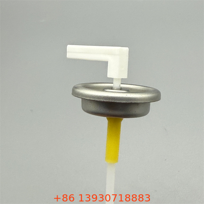 วาล์วละอองลอยแบบมีมิเตอร์ที่ลงทะเบียน NSF H1 สำหรับสารหล่อลื่นเครื่องจักรอาหาร พร้อมการออกแบบสุขอนามัยและคุณสมบัติการหล่อลื่นที่ไม่เป็นพิษ