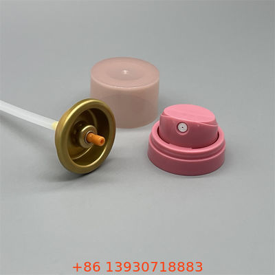 วาล์วสเปรย์ดีโอโดรแอนด์อะลูมิเนียม 53 มม. สําหรับสเปรย์ร่างกายธรรมชาติ