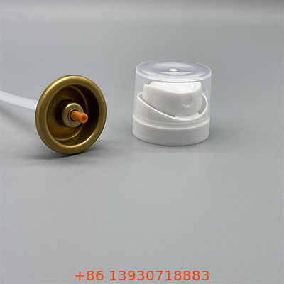 วาล์วสเปรย์ระงับกลิ่นกายอะลูมิเนียม 53 มม. สำหรับผลิตภัณฑ์ดูแลผิวกาย