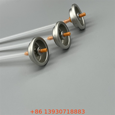 1 นิ้ว Aerosol Spray Paint Valve กับเครื่องดําเนินโลหะสําหรับการใช้งานอุตสาหกรรม