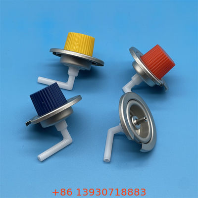 วาล์วกระป๋องบูเทนความแม่นยํา เหมาะสําหรับเทียนพกพา เครื่องทําอาหารค่าย