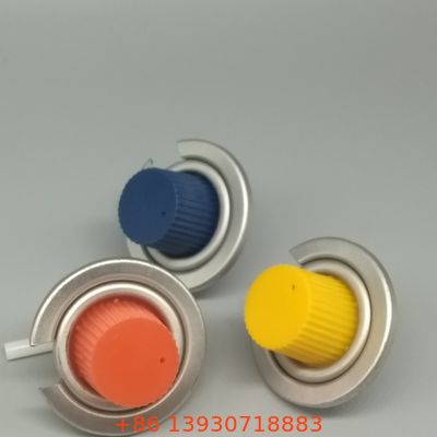 วาล์วเตาบูเทนขนาด 1 นิ้ว พร้อมฝาปิดสําหรับเตาพกพาที่มีเครื่องเผาเดียว