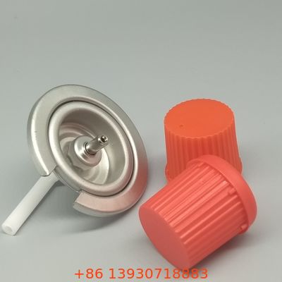 วาล์วเตาแก๊สบิวเทนขนาดหนึ่งนิ้ว Precision พร้อมฝาครอบป้องกันสำหรับเตาตั้งโต๊ะ