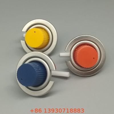 วาล์วเตาบูเทนขนาด 1 นิ้ว พร้อมฝาปิดสําหรับเตาพกพาที่มีเครื่องเผาเดียว