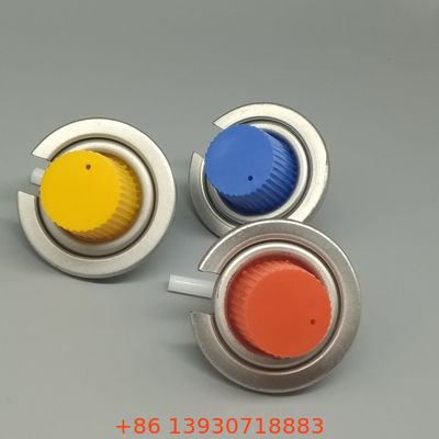 คาร์ทริจก๊าซบูแตน พร้อมวาล์วป้องกันการรั่วที่เข้ากันได้กับเตาเผาพกพา