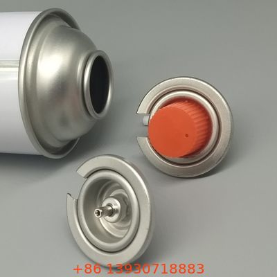 วาล์วเตาแก๊สบิวเทนพรีเมียมพร้อมฝาครอบป้องกันสำหรับเตาตั้งโต๊ะ