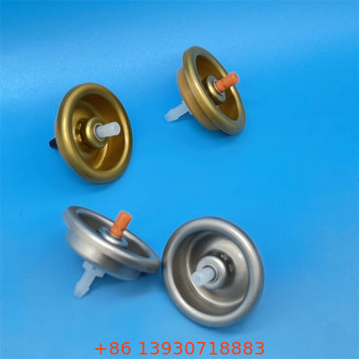 One-Inch Hair Mousse Inverted Aluminum Valve with Anti-Clog Seal for Hair Styling