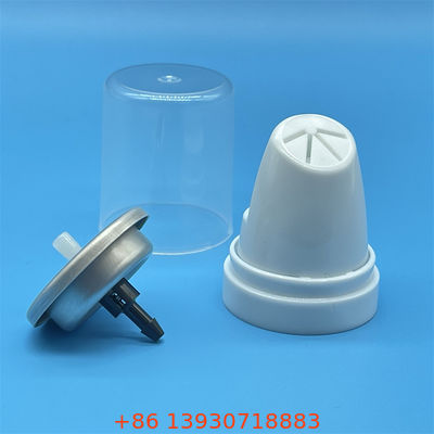 วาล์วอัลลูมิเนียมที่พลิกกลับสําหรับเส้นผม กระป๋อง Mousse สําหรับผลิตภัณฑ์ฟองสไตล์