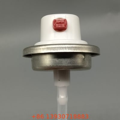 วาล์วพ่นสีแบบตัวเมียสำหรับใช้งานกับกระป๋องสเปรย์ วาล์วจ่ายสีป้องกันการรั่วไหลสำหรับใช้ในอุตสาหกรรมและงาน DIY