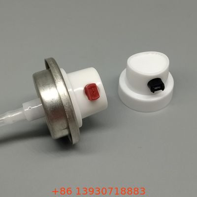 วาล์วพ่นสีสำหรับผู้หญิงขนาดหนึ่งนิ้วสำหรับบรรจุภัณฑ์สเปรย์สี Graffiti