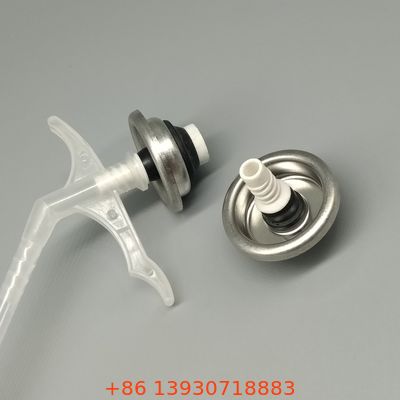 วาล์วสเปรย์ระบายอากาศ PU ความแน่นสูงสําหรับเครื่องผูกกาวในการก่อสร้าง