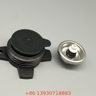 วาล์วสเปรย์ฟอง PU ที่ทนทานและไหลสูงสําหรับผู้ติดตั้งอุปกรณ์ประกอบความร้อนมืออาชีพ ด้วยการออกแบบแบบกันการบดและการจับ ergonomic