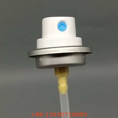 Heavy-Duty and Robust Aerosol Spray Air Freshener Valve for Commercial and Industrial Deodorizing Systems with High-Flow Capability.