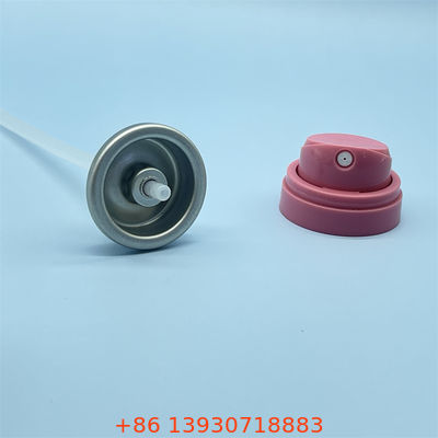 วาล์วสเปรย์ร่างกายที่สอดคล้องกับสูตรธรรมชาติ สําหรับสเปรย์น้ํามันจากพืช / น้ํามันสําคัญที่มีกระปุกกันการบด และปุ่มปิดที่ไม่ใช้สารเคมี