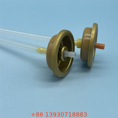 วาล์วสเปรย์ร่างกายที่สอดคล้องกับสูตรธรรมชาติ สําหรับสเปรย์น้ํามันจากพืช / น้ํามันสําคัญที่มีกระปุกกันการบด และปุ่มปิดที่ไม่ใช้สารเคมี