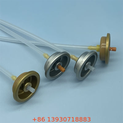 วาล์วสเปรย์ร่างกายที่สอดคล้องกับสูตรธรรมชาติ สําหรับสเปรย์น้ํามันจากพืช / น้ํามันสําคัญที่มีกระปุกกันการบด และปุ่มปิดที่ไม่ใช้สารเคมี