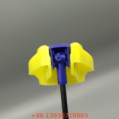 หมวกสเปรย์กระตุ้นสองทางแบบพับได้ระดับพรีเมียมสําหรับผลิตภัณฑ์แอโรโซลหลายประการ