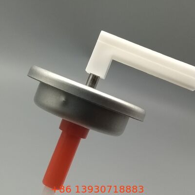 วาล์วแบบมีมาตรวัดพร้อมการออกแบบป้องกันความหนืดสำหรับการขนส่งซอสแปรรูปอาหารพร้อมเกรดสุขอนามัย