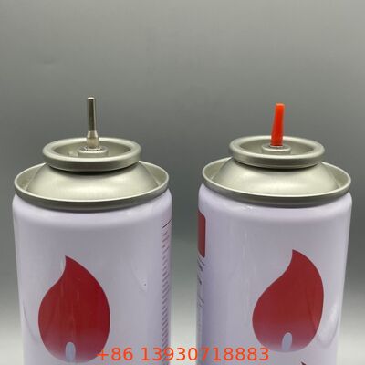 1 นิ้ว พลาสติกและโลหะ Stem Lighter ก๊าซ Refill วาล์วสําหรับความดัน Butane Aerosols