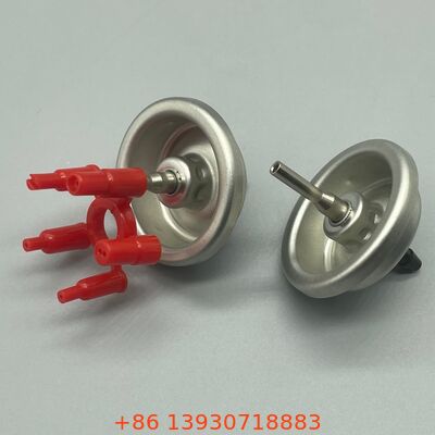 วาล์วปรับเติมบูเทนความแม่นยํา สําหรับเตาแก๊สและเครื่องทําความร้อนสําหรับแคมป์แบบพกพาที่มีการจับ ergonomic