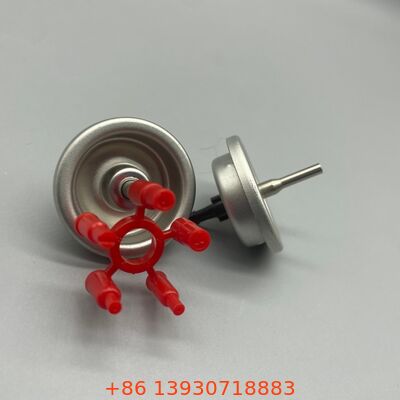 วาล์วเติมแก๊สไฟแช็กละอองลอยเข้ากันได้กับชุดวาล์วเติมความปลอดภัยสูง