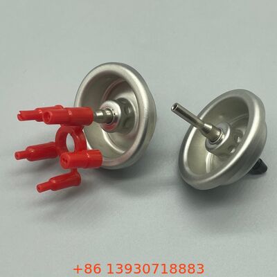 วาล์วเติมแก๊สไฟแช็กละอองลอยเข้ากันได้กับชุดวาล์วเติมความปลอดภัยสูง