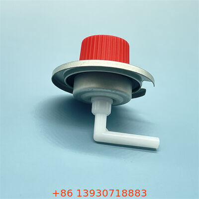 วาล์วเตาแก๊สแบบพกพา Cap สีแดงที่มีความเห็นสูง สําหรับคนรักการทํางานกลางแจ้ง