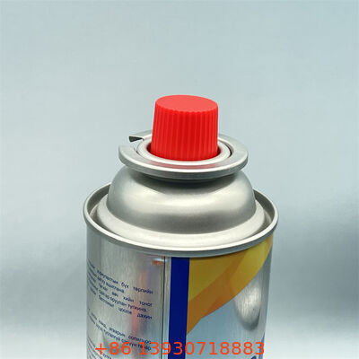 วาล์วเตาแก๊สแบบพกพา Cap สีแดงที่มีความเห็นสูง สําหรับคนรักการทํางานกลางแจ้ง