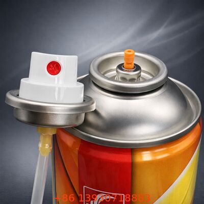 วาล์ว & หมวกของเครื่องฉีดฟอง ละเอียดการจัดจําหน่ายวิธีแก้ไขสําหรับการแยกฟองและทําความสะอาดอะโรโซล