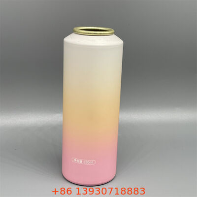 กระป๋องสเปรย์อลูมิเนียมสเปรย์สำหรับใช้เครื่องสำอาง ครัวเรือน และอุตสาหกรรม