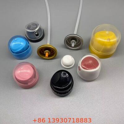 วาล์วสเปรย์ร่างกายระบายอากาศที่มีการกระจายอากาศ 360 องศา, ปิดกันการรั่ว, และขนาดหนึ่งนิ้วสําหรับการใช้ยาล้างกลิ่นและกลิ่นหอม