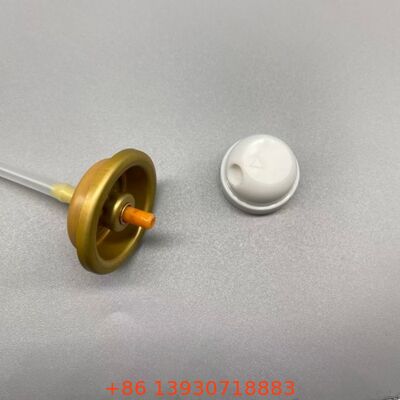 วาล์วสเปรย์ร่างกายระบายอากาศที่มีการกระจายอากาศ 360 องศา, ปิดกันการรั่ว, และขนาดหนึ่งนิ้วสําหรับการใช้ยาล้างกลิ่นและกลิ่นหอม